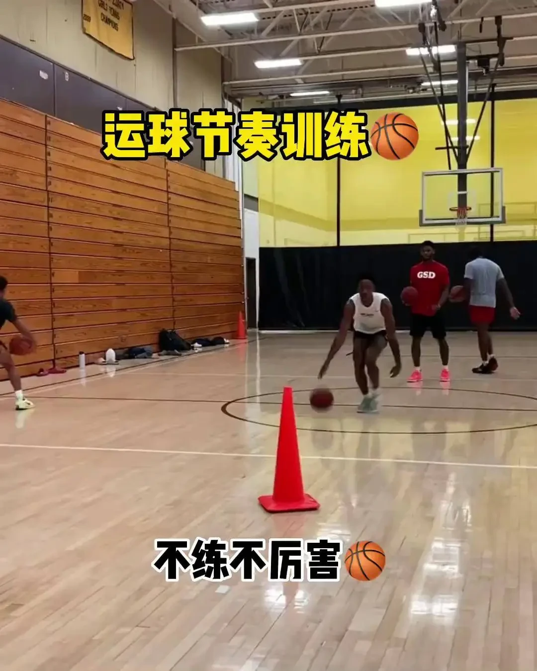 美式篮球十五种运球训练教学视频